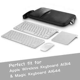 Teclado Armazenamento Bolsa Estojo com Zíper, Dustproof, Acessórios de Proteção, Portátil, Neoprene Sleeve, Impermeável, Apple Magic - Image 3