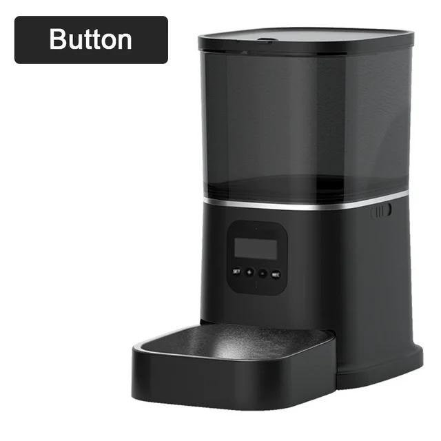 Nova câmera de vídeo 6l alimentador cronometragem inteligente automático alimentador para animais estimação cães gato wi fi inteligente dispensador de alimentos secos gravador voz tigela - Image 1