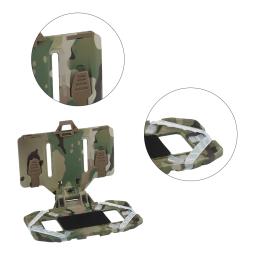 Rack do telefone móvel para esportes ao ar livre, Molle prático, placa de navegação dobrada, engrenagem do celular, Airsoft Vest Acessórios - Image 5
