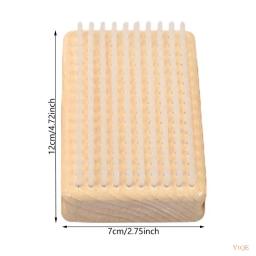 Y1QE Handle Handle Brass/Nylon/Horse Horse Horse Horshbing Brushing Snowboard Brush Manutenção Tool Snowboards Brecha Fácil - Image 6
