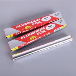 Papel de alumínio descartável, Resistente a altas temperaturas, Forno De Rolo De Folha De Cozimento, Cozimento de peixe grelhado - Image 5