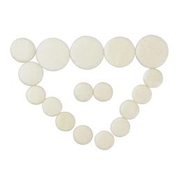 Almofadas para clarinete, 17 peças, almofada de cortiça, couro durável, botão de clarinete, substituição, acessórios para instrumentos de sopro - Image 3