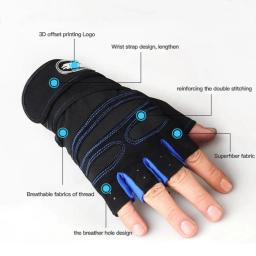 Luvas de levantamento de peso fitness, Luvas de ginástica para homens e mulheres, Treinamento de musculação, Exercício esportivo, Ciclismo - Image 4