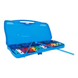 Glockenspiel Xilofone Chaves de Metal, Instrumento de Percussão Profissional com Case, 2 Marretas Seguras, Música Songbook, Drop Ship, 25 Notas - Image 5