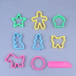 Diy plasticina molde modelagem argila kit plástico jogar massa ferramentas conjunto cortadores moldes brinquedo para crianças presente do miúdo de alta qualidade segurança - Image 5