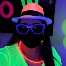 Vamos Brilho Decoração De Festa De Neon, Chapéu De Neon, Luz UV, Bandeira Fluorescente, Fontes De Festa De Aniversário - Image 3