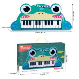Teclado de piano multifuncional infantil, instrumento musical eletrônico, brinquedos de animais, educação infantil, crianças - Image 5