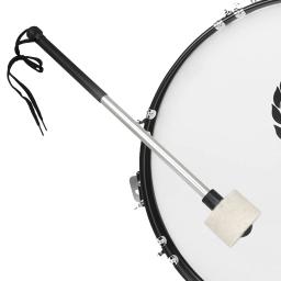 Baqueta de baixo baqueta de aço inoxidável tambores vara gongos baqueta durável percussão instrumentos musicais acessórios - Image 3