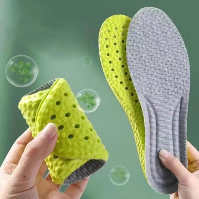 Palmilhas Esportivas Confortáveis: Sola Macia, Espessada, Respirável e Anti-Odor, 1 Par