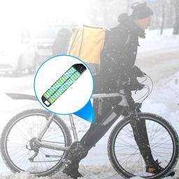 Refletivo E-bike Frame Capa Protetora, Manga de Bateria, Dustproof, Resistente a Riscos, Removível, Acessórios de ciclismo, Inverno - Image 5