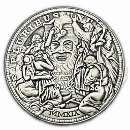 Réplica de Tesouro de Colecionador, Réplica de Moedas de Colecionador Diferente, Escolheu Hobo, Roman Booteen, Ativo, Magia, 14 peças - Image 4
