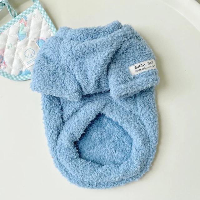 Camisola Quente Monocromática para Cães Pequenos e Médios, Ideal para Dachshunds e Filhotes