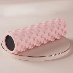 Rolo De Massagem De Espuma Sólida, Coluna De Yoga, Relaxamento Muscular, Fitness Shaft, Langya Stick - Image 6
