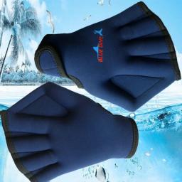 Luvas De Mergulho De Neoprene Para Adultos, Luvas De Natação, Webbed De Mão, Equipamento De Mergulho, Pás Sem Dedos, Treinamento De Natação - Image 1