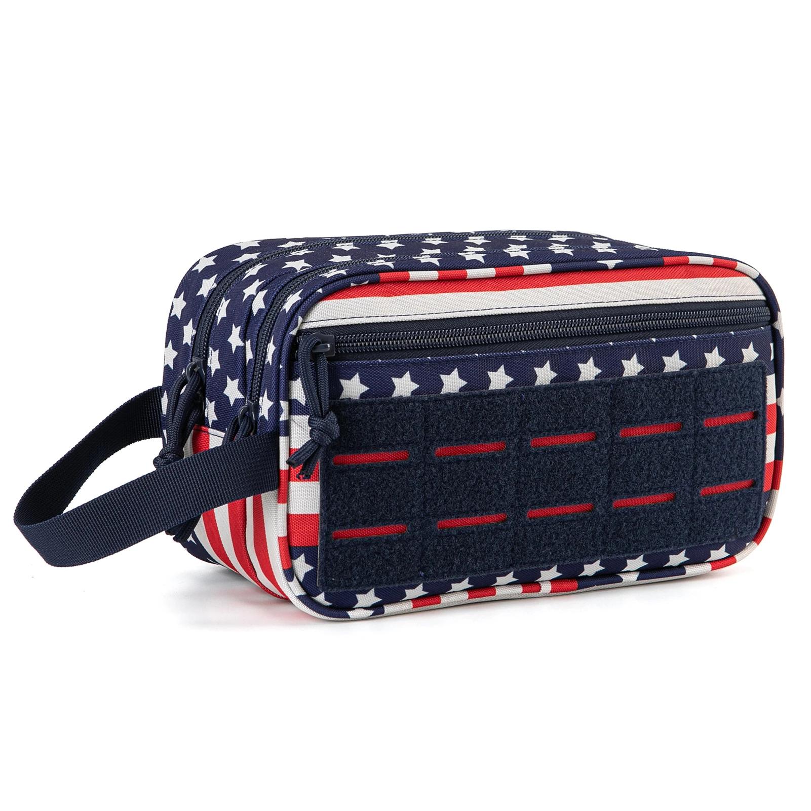 QT & QY-Saco de Higiene Pessoal Tático para Mulheres, Saco de Higiene, Ferramenta EDC, Molle Pouches, Kit Dopp Pequeno, Men Shaving Kit, Travel Shower Bag - Image 1
