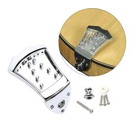 Bandolim arqueado superior Tailpiece, Peças do instrumento musical, 8 cordas - Image 1