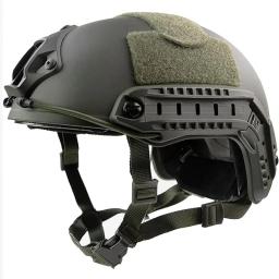Capacete tático rápido para Airsoft Paintball, capacetes de combate, esportes ao ar livre, equipamento protetor de cabeça, MH PJ Casco - Image 2