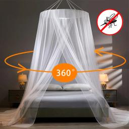YanYangTian-Cama Canopy, Mosquiteiro, Barraca Repelente de Acampamento, Cortina de Insetos, Rede Dobrável, Sala e Quarto, Verão - Image 1