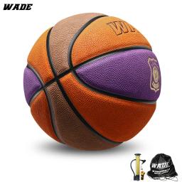 WADE Genuine Leather Particle Basketball, adequado para uso ao ar livre com bomba livre - Image 1
