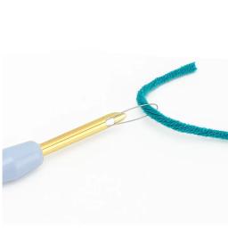 Agulha de plástico do perfurador do bordado, Caneta De Costura Do Bordado, Fio De Tapete, Artesanato Do Ponto Cruz, Ferramentas De Tecelagem DIY, Acessórios De Costura - Image 3