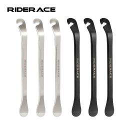 3 pçs alavanca do pneu da bicicleta de aço inoxidável montanha estrada removedor roda ao ar livre ferramenta reparo ciclismo mtb alavanca do pneu prender ferramenta - Image 1
