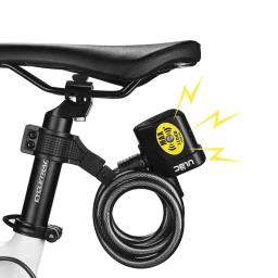 Bloqueio de alarme eletrônico anti-roubo profissional para bicicleta, 110db, fio alto, acessórios de segurança, frete grátis - Image 6