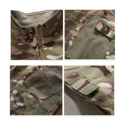 Ternos uniformes táticos para Airsoft Paintball Treinamento Camisas e Calças, Camo Roupas, Conjuntos de trem ao ar livre - Image 6