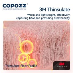 Copozz 3m thinsulate luvas de esqui dos homens das mulheres à prova de vento respirável à prova dwindproof água térmica inverno quente luvas de neve snowboard acessórios - Image 4