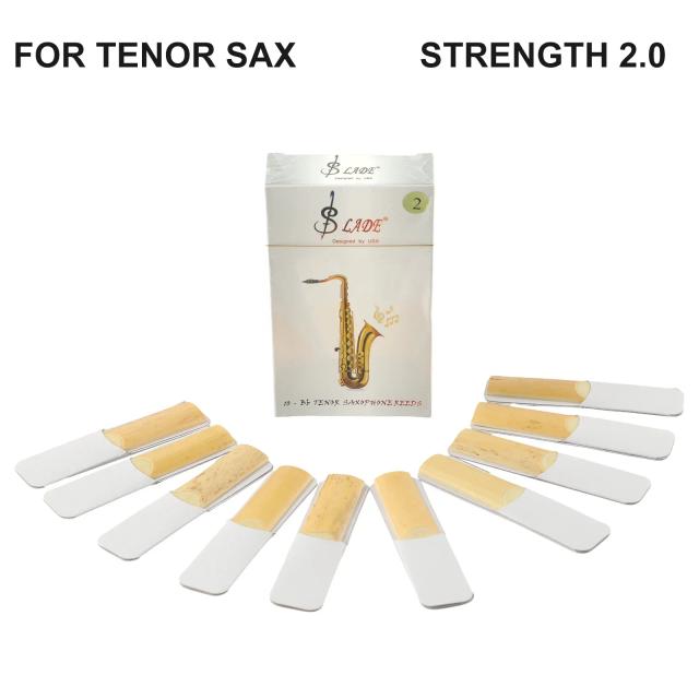 Kit de Palhetas para Saxofone e Clarinete - 10 Peças com Durezas 2, 2.5 e 3 para Sax Tenor