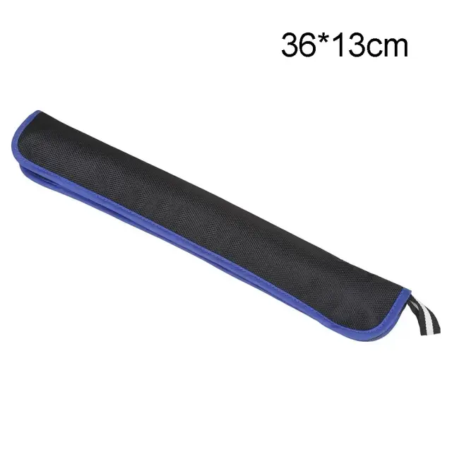 Mini Saco de Saxofone e Flauta com Capa Longa em Oxford Azul para Transporte Seguro na Escola