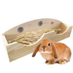 Alimentador feno para alimentador feno para cobaia alimentador coelho para alimentador feno para a gaiola - Image 1