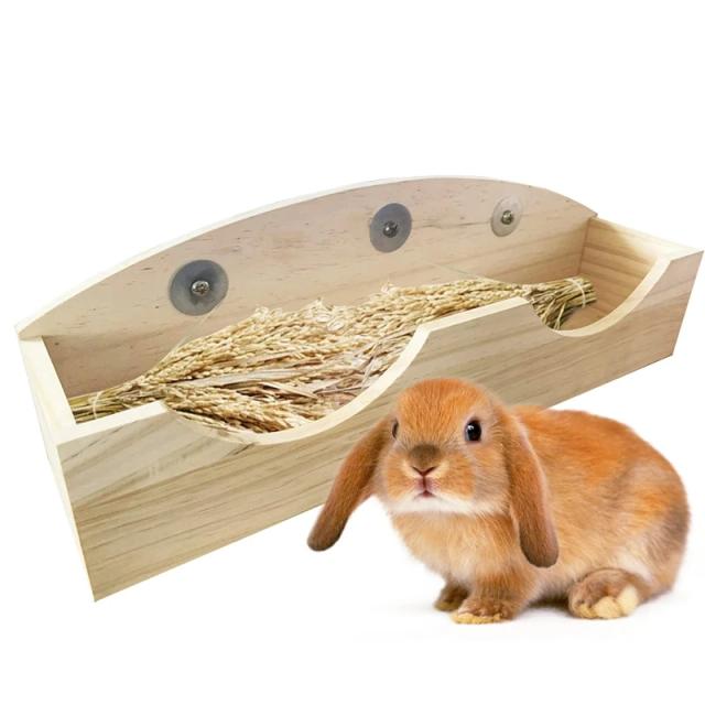 Alimentador de Feno para Cobaia e Coelhos: Praticidade e Conforto na Gaiola