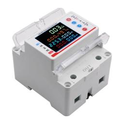 Tuya vida inteligente wifi monofásico 100a monitor de energia em dois sentidos medidor pré-pago desligamento automático tensão protetor de corrente temporizador - Image 4