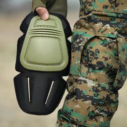Combate tático Uniforme Joelheira & Cotovelo Protetor Pad para Paintball Airsoft Terno Militar Joelheiras Cotovelo Almofadas Apenas para Sapo Terno - Image 6