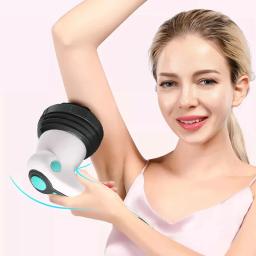 Corpo massageador elétrico anti celulite portátil gordura emagrecimento cuidados de saúde instrumento de massagem vibração cervical coluna pescoço cintura - Image 4