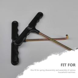 Apertores de cadarço duráveis, Patins De Hóquei No Gelo Extratores, Rolo De Plástico, Pro Tools Stick, Gancho De Sapato, 5 Pcs - Image 3