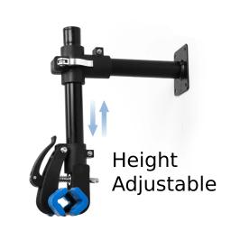 Ajustável Wall Mount bicicleta Rack, Bike Repair Stand, Home Manutenção Clamp Holder, Garagem Mecânico Workstand, Clamp Clip - Image 3