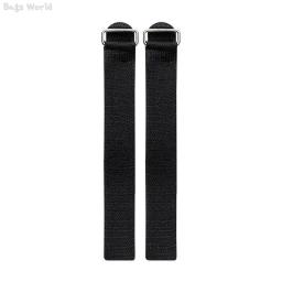 1 par studs anti-skid crampons sapato capa tiras para escalada neve gelo sapato ajustável pasta mágica cinta para sapatos - Image 5