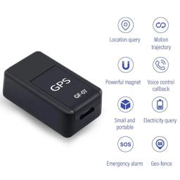 Mini Magnetic GPS Tracker, Rastreamento em Tempo Real, Anti Mount, Posicionador de Mensagem SIM, Localizador de Veículos, Pet Tracker, GF-07 - Image 6