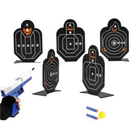 Mini medalha alvo dardo airsoft gás bb gel eva brinquedos pistola rifle armas esporte ao ar livre acessórios de treinamento para nerf m461 glock presente - Image 1
