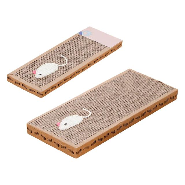 Arranhador de Papelão Ondulado para Gatos: Sofá-Cama Confortável, Proteção de Móveis e Moer Garras em um Só Produto