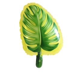 18 Polegada filme de alumínio balão em forma de tartaruga volta folha tema verão festa decoração amarelo verde folha hélio folha alumínio bola - Image 2