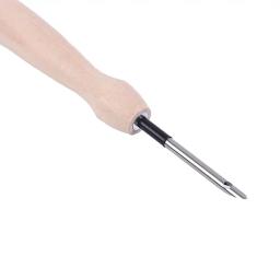 Tricô Bordado Pen Handle, Craft Punch Needle, DIY Tool, Acessórios de costura, 3.5mm, 5mm, 1Pc - Image 6
