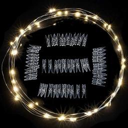 Mini Clipes De Plástico Transparente, Primavera Pendurado Clip Pegs, DIY Decoração De Parede Grampos, Casamento, Festa De Aniversário, 50 Pcs, 100Pcs - Image 2