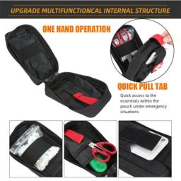 Multifuncional Emergência Survival Kit, Viagem De Carro, Caminhadas Torniquete, Tocha - Image 5