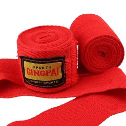 Bandagem De Boxe De Algodão, Envoltórios De Mão, Correias Esportivas, Suporte De Pulso Para Kickboxing, Muay Thai, Protetor De Mão MMA, 3 m, 5m - Image 3