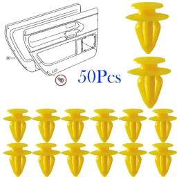 50x universal painel da porta guarnição push prendedor clipe para audi a3 a6 a8 r8 tt vw polo t4 t5 galaxy sharan ford assento 7m 0867299 K - Image 1
