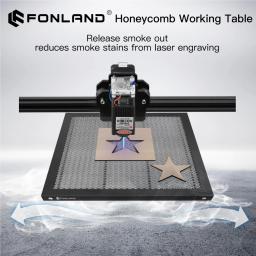Máquina De Gravura A Laser Ferramenta De Corte De Velocidade Rápida Escultura Honeycomb Mesa De Trabalho 9.5mm Para Máquina De Corte De CO2 Gravador A Laser - Image 5