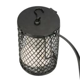 Lâmpada de aquecimento para répteis, 100w, para tartaruga, cobra, lagarto, e27, aquecedor infravermelho de cerâmica, gaiola anti-queimadura, protege pintinhos de incubação - Image 4