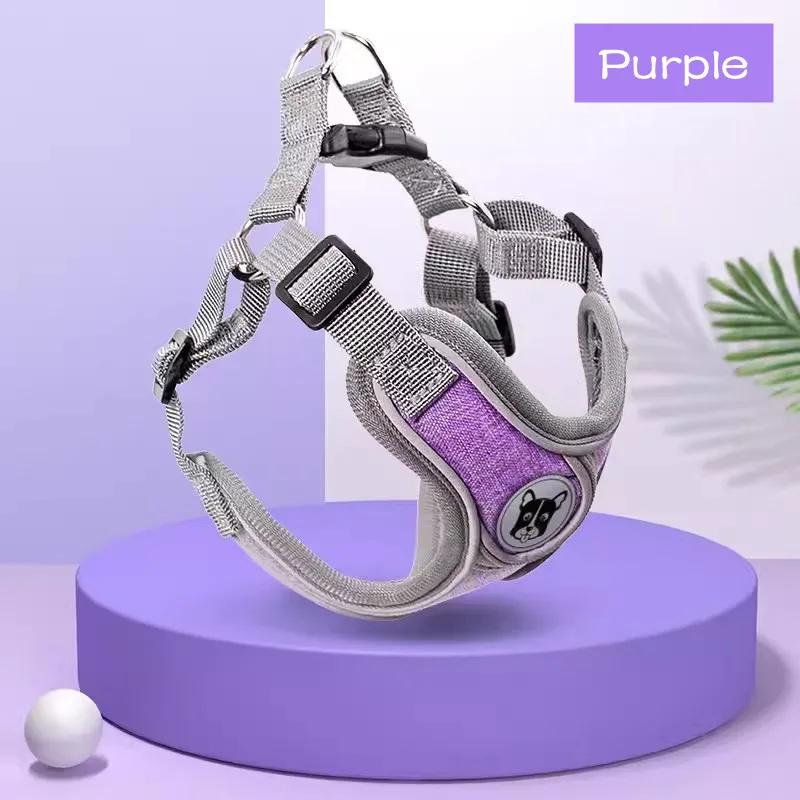 Ajustável Pet Harness Vest, malha reflexiva, cinta no peito, cão e gato pequenos e grandes, acessórios para cachorros - Image 1